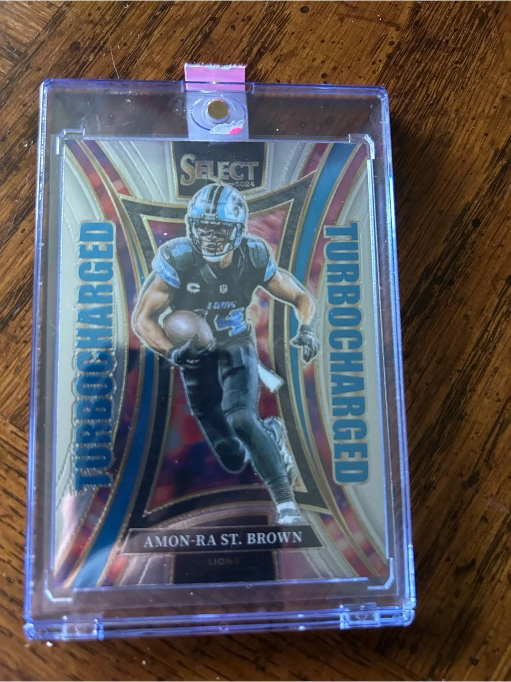 St Brown Football Card Turbo Charged
